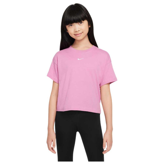 Nike Παιδική κοντομάνικη μπλούζα Sportswear Essential Kids' (Girls') T-Shirt